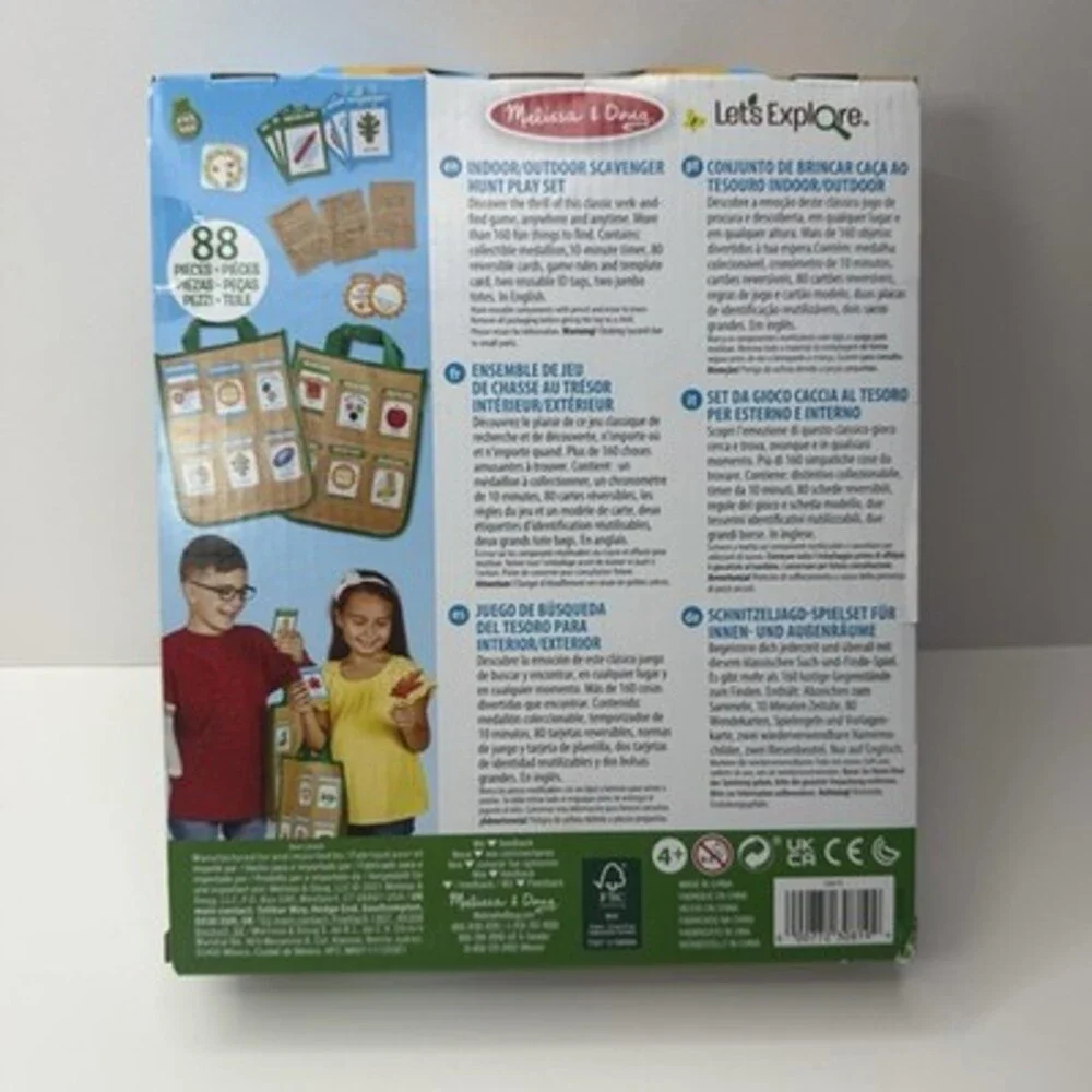 Melissa & Doug Scavenger Hunt Game - Let's Explore Play Set